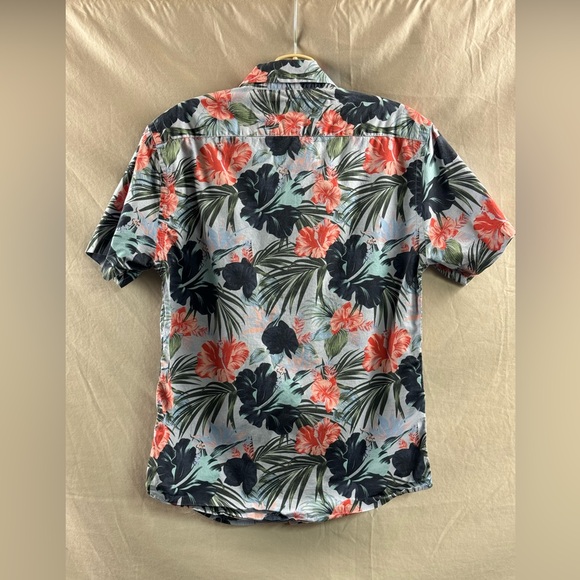 Banana Republic Organic Cotton Floral Button Down Shirt XS - Picture 3 of 3